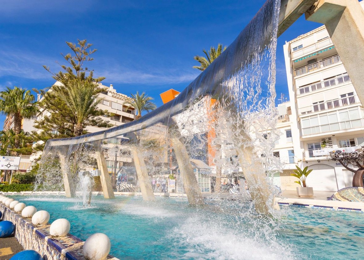 Naturliga pooler i Torrevieja (Alicante)