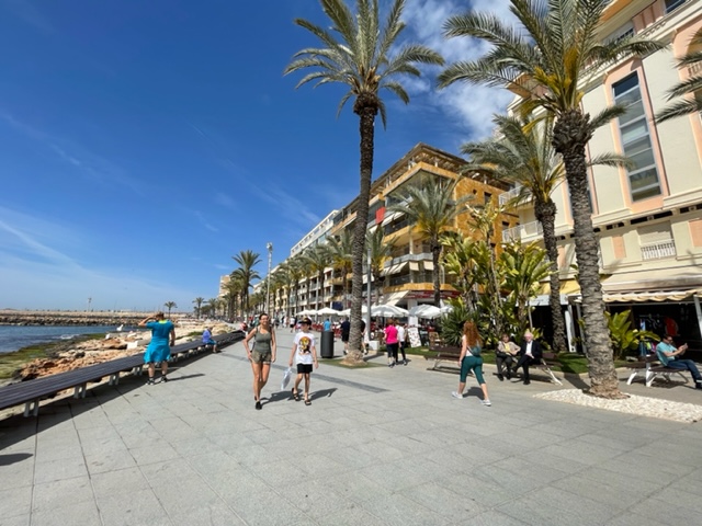 Naturliga pooler i Torrevieja (Alicante)