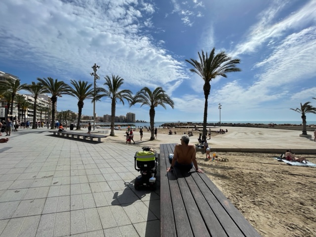 Naturliga pooler i Torrevieja (Alicante)