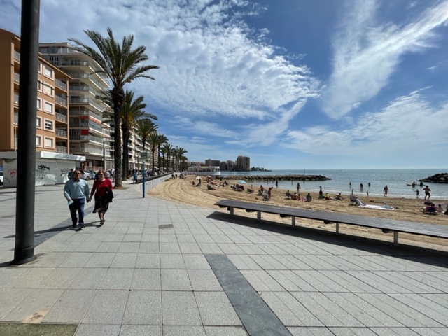 Naturliga pooler i Torrevieja (Alicante)