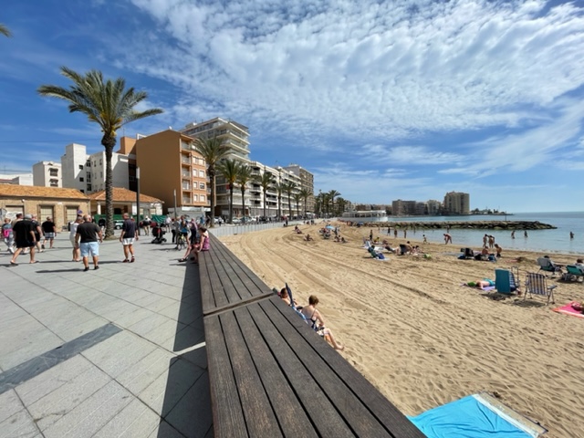 Naturliga pooler i Torrevieja (Alicante)